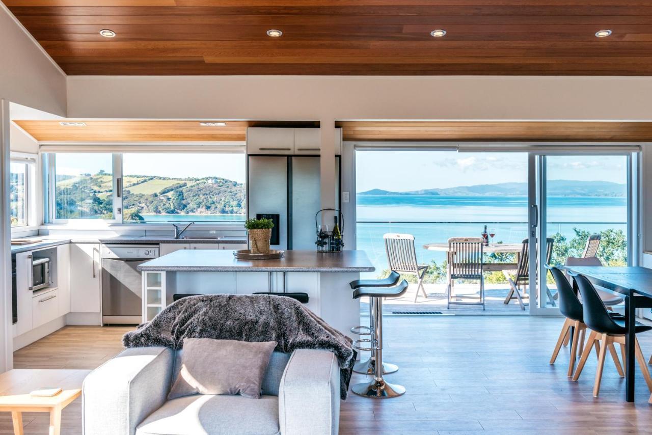 Ocean View Villa Te Whau Bay Ngoại thất bức ảnh