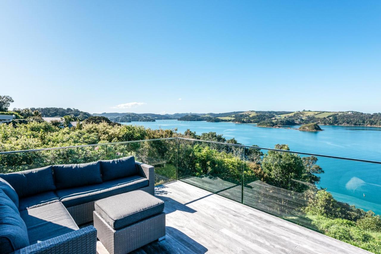 Ocean View Villa Te Whau Bay Ngoại thất bức ảnh